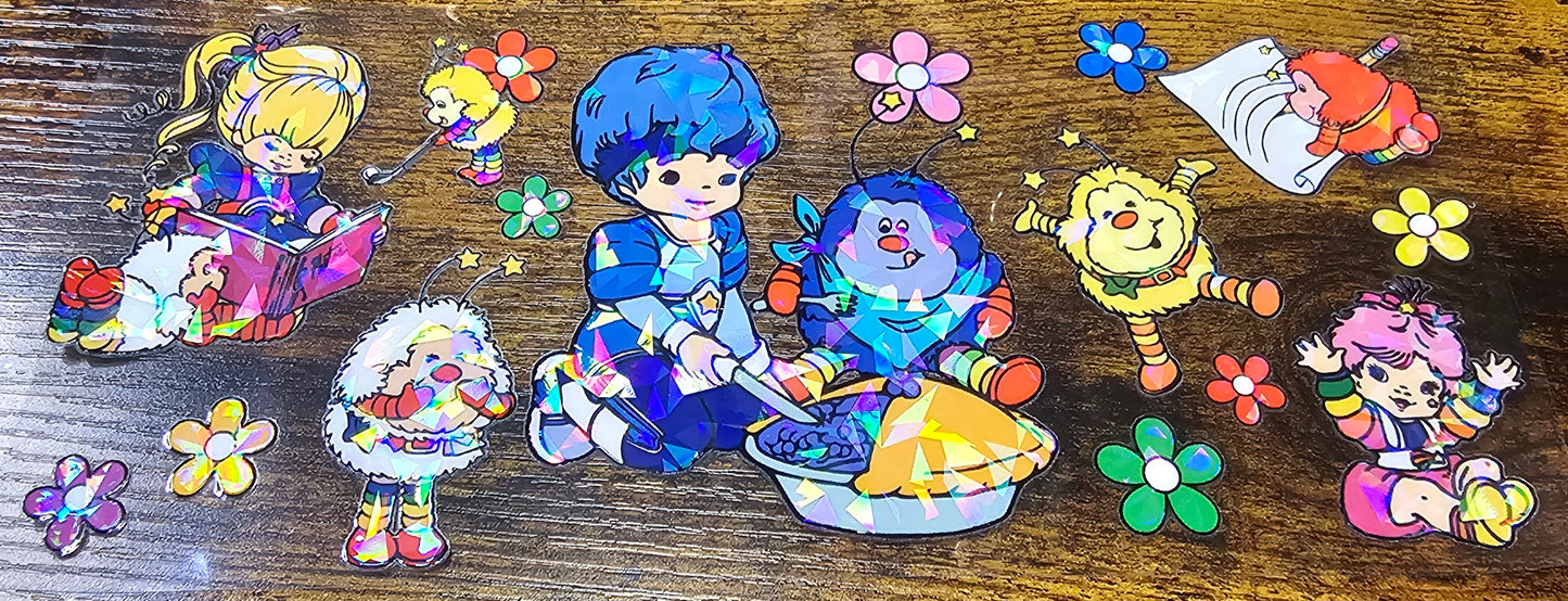 Rainbow Brite Wraps