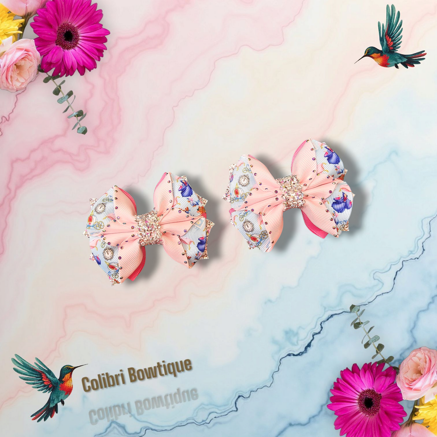 Cute Triangle Style Hair Bow