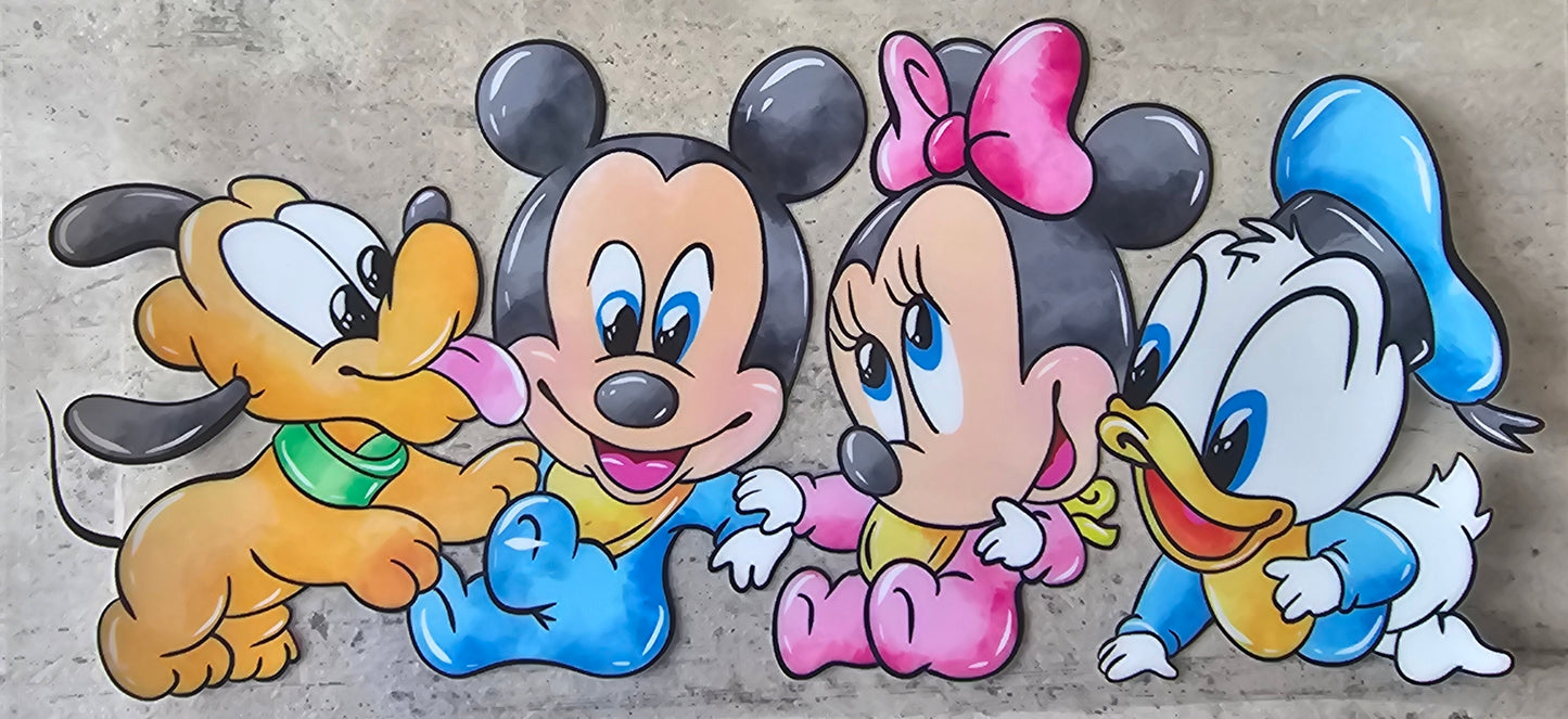 Minnie and Mickey Wraps