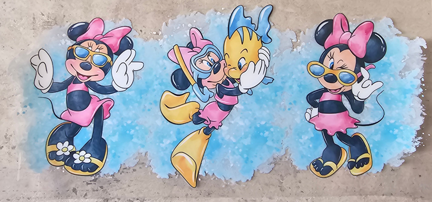 Minnie and Mickey Wraps