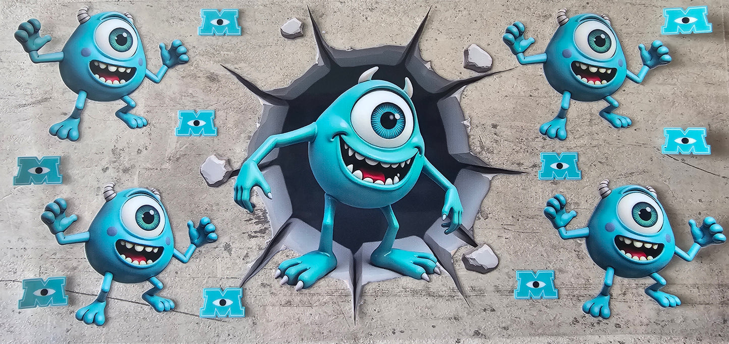 Monster Inc and Cars Wraps