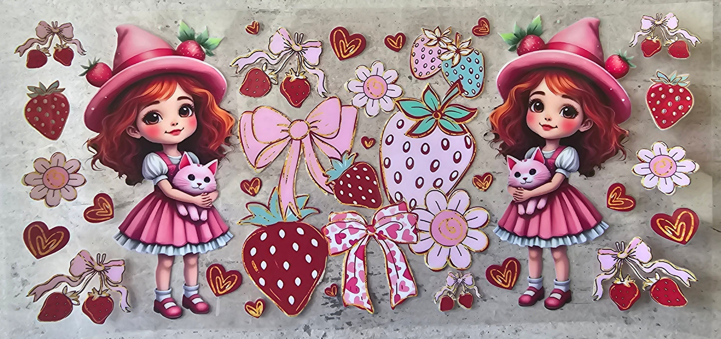 Strawberry Shortcake Wraps