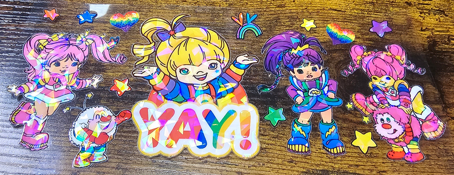 Rainbow Brite Wraps