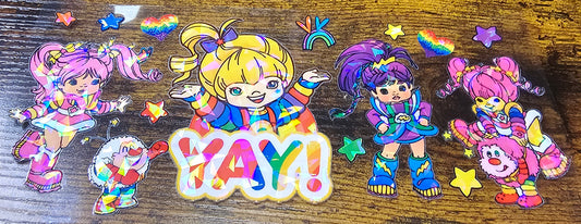 Rainbow Brite Wraps