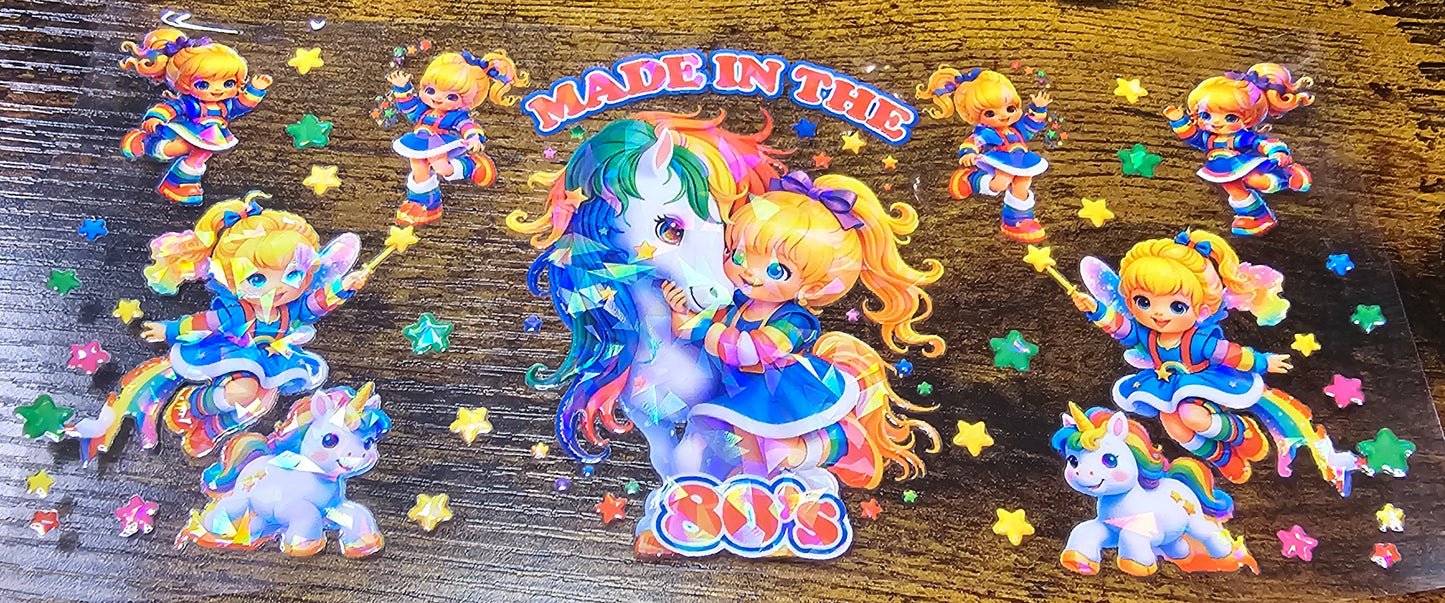 Rainbow Brite Wraps
