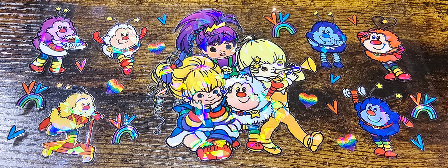 Rainbow Brite Wraps