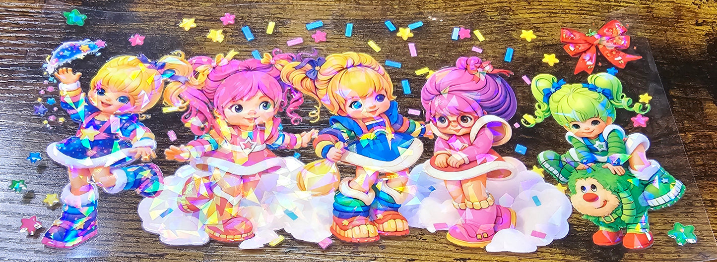 Rainbow Brite Wraps