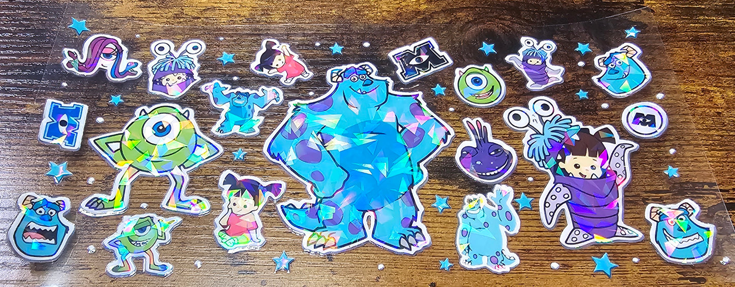 Inside Out and Monster Inc. Wraps