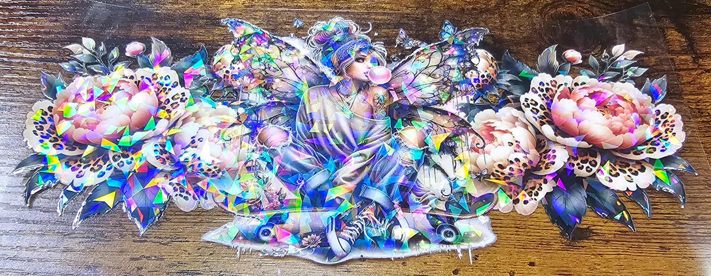 Tattoo-Flower-Butterflies and Skull Girls Wraps
