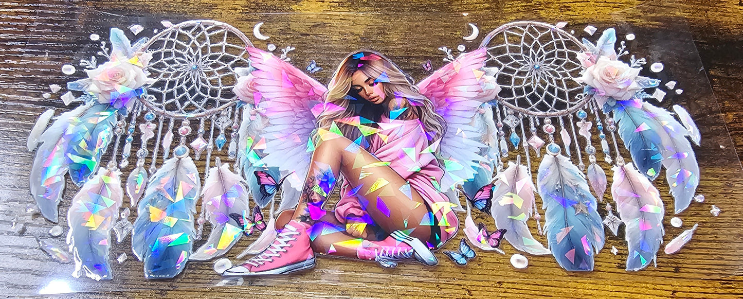 Tattoo-Flower-Butterflies and Skull Girls Wraps
