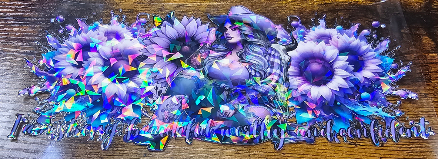 Tattoo-Flower-Butterflies and Skull Girls Wraps