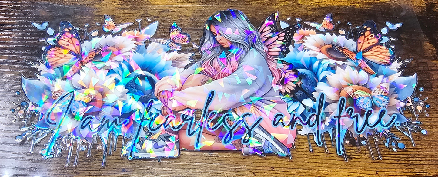 Tattoo-Flower-Butterflies and Skull Girls Wraps