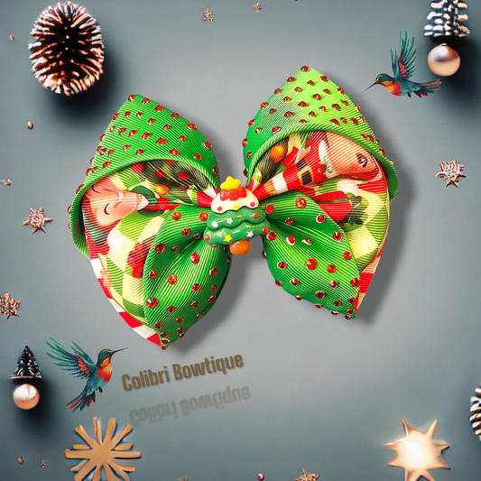 Gutta X-mas Theme Hair Bows