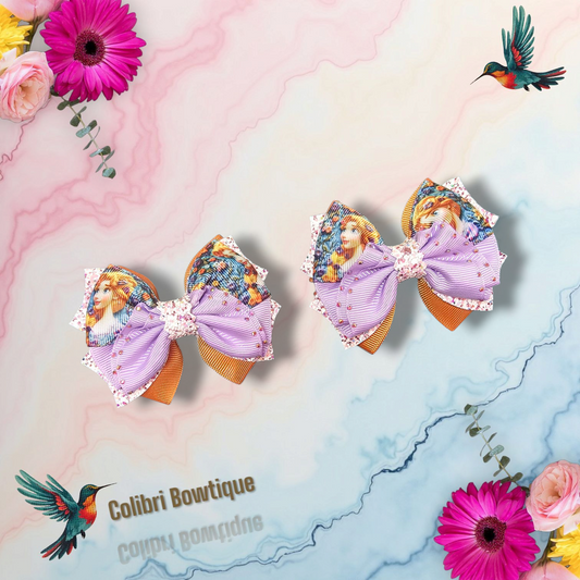 Antique Sleeping Beauty Hair Bow