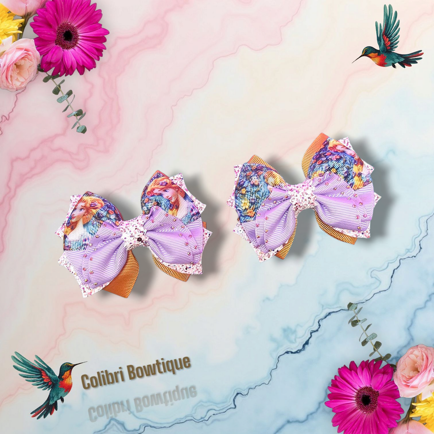 Antique Sleeping Beauty Hair Bow