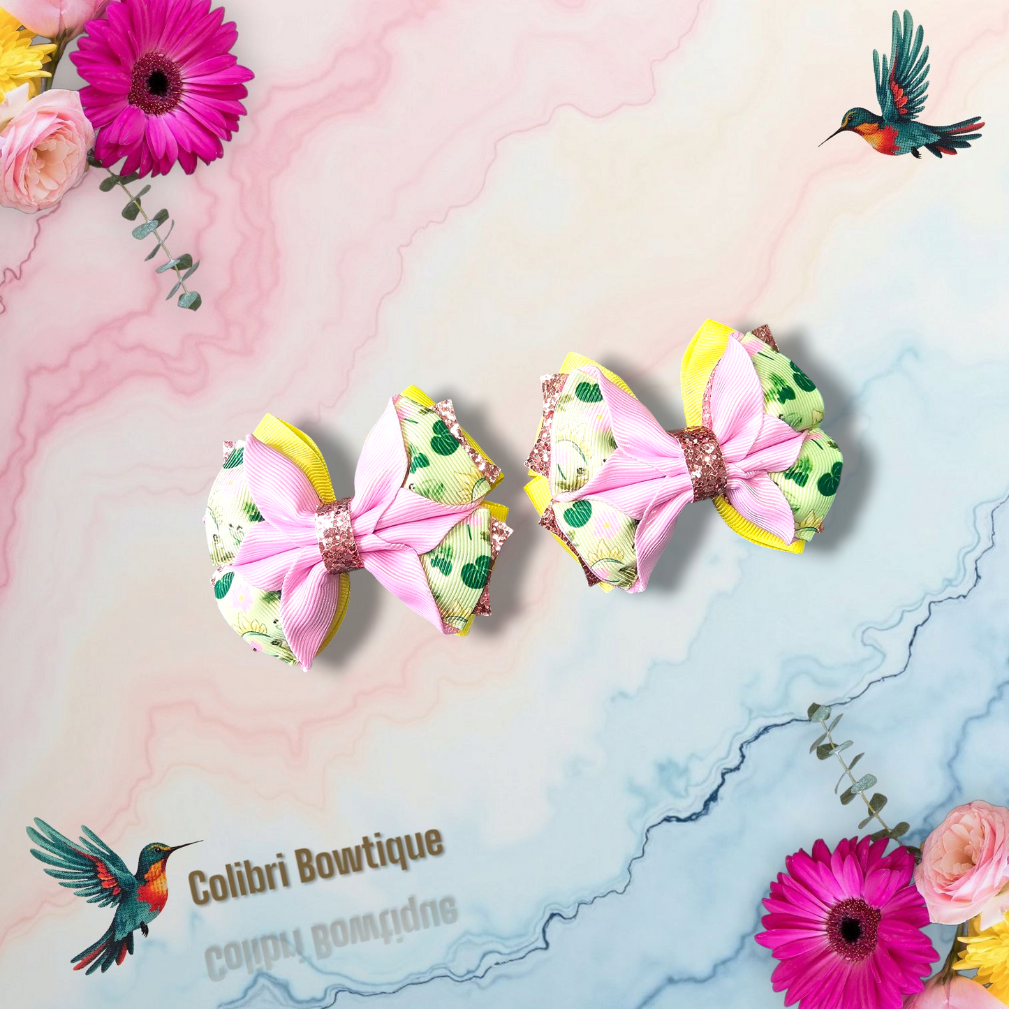 Cute Triangle Style Hair Bow