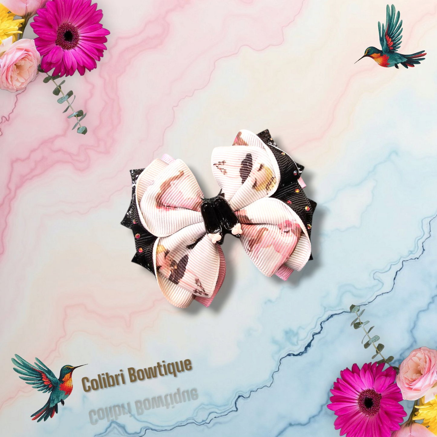 Ballerina Theme Hair Bows
