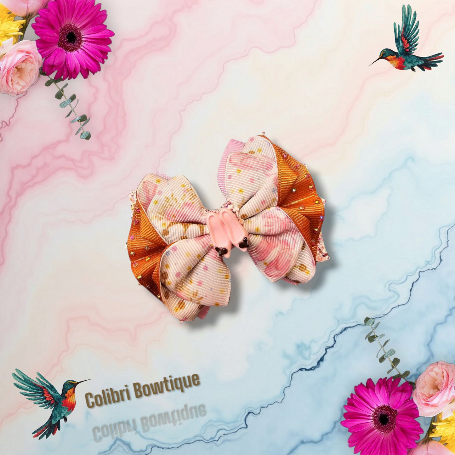 Ballerina Theme Hair Bows
