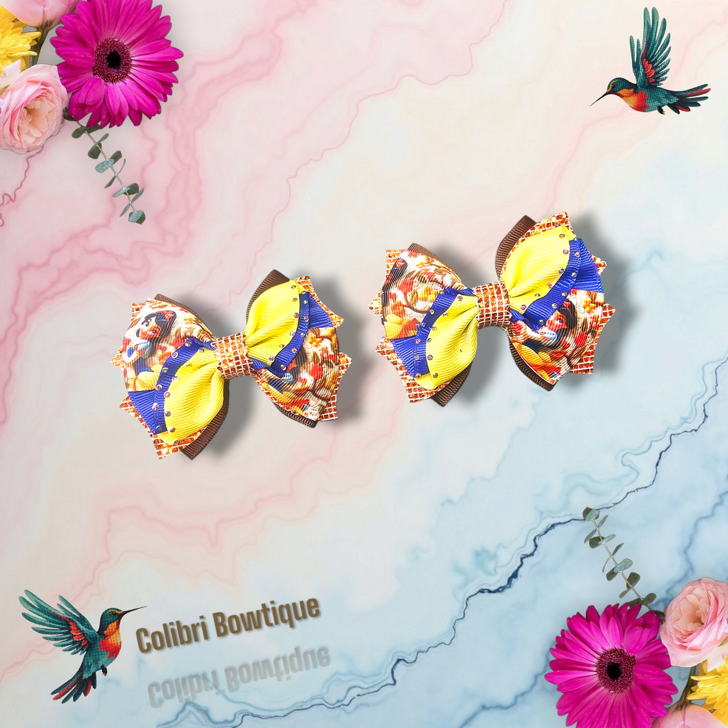 Antique Snow White Style Hair Bow