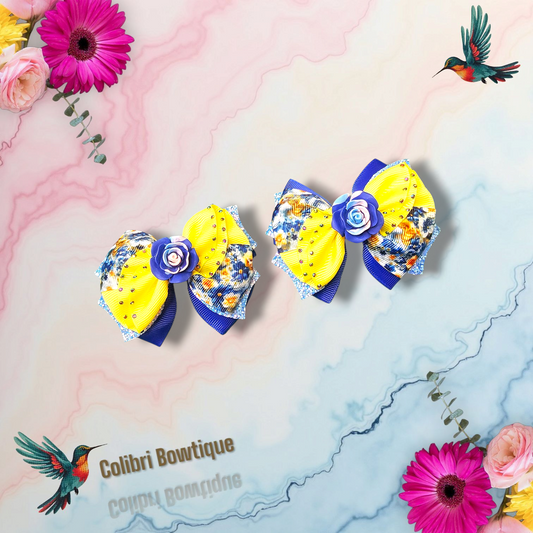 Antique Cenicienta Theme Hair Bow