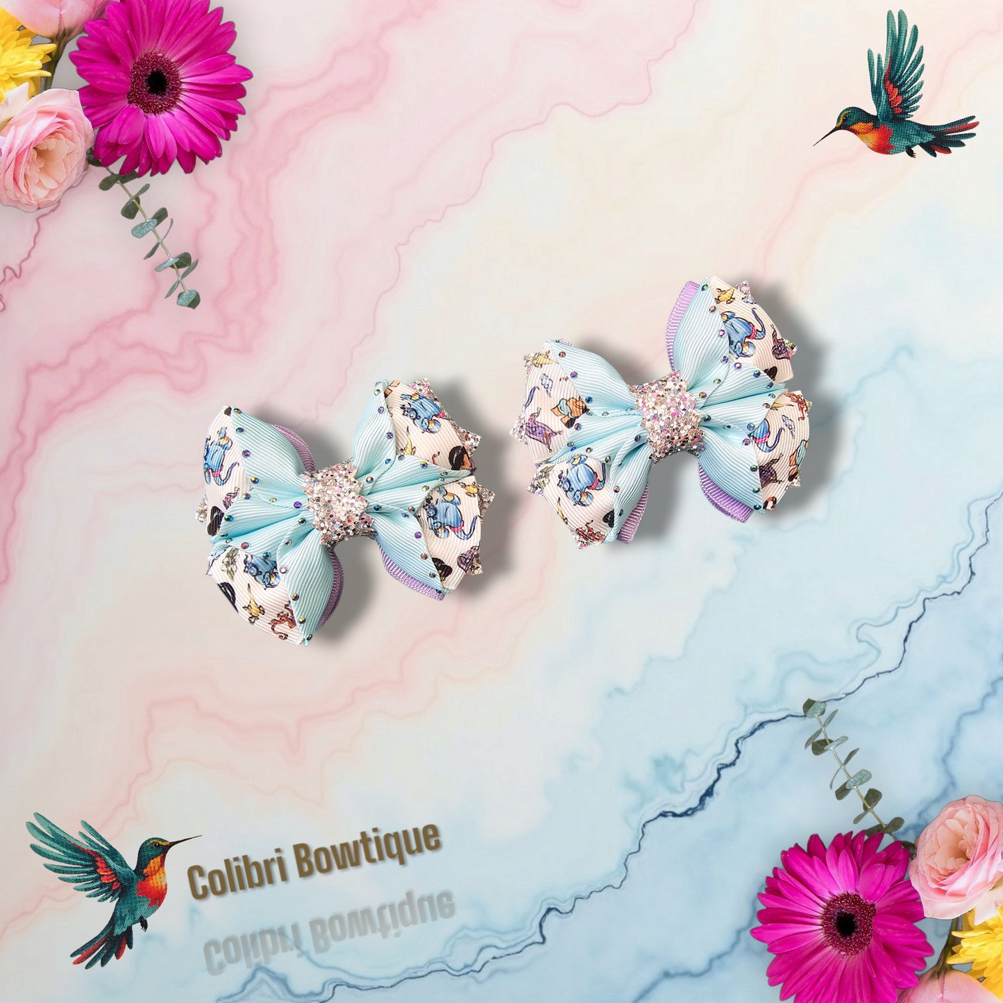 Cute Triangle Style Hair Bow