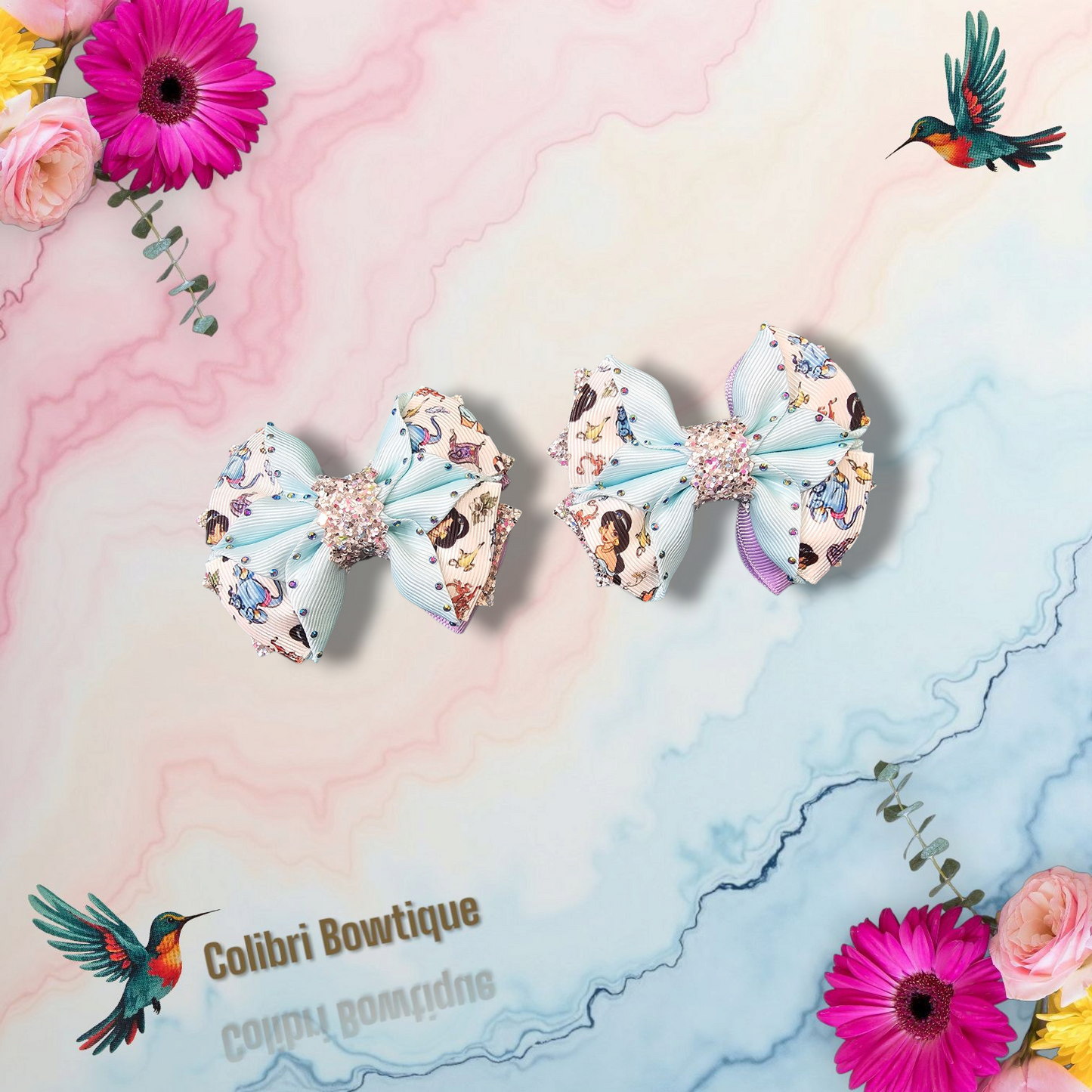 Cute Triangle Style Hair Bow