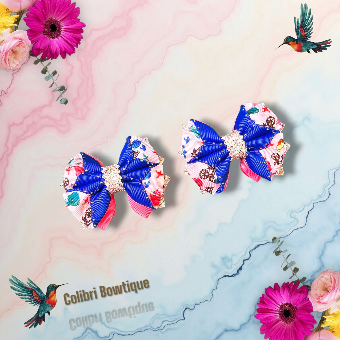 Cute Triangle Style Hair Bow
