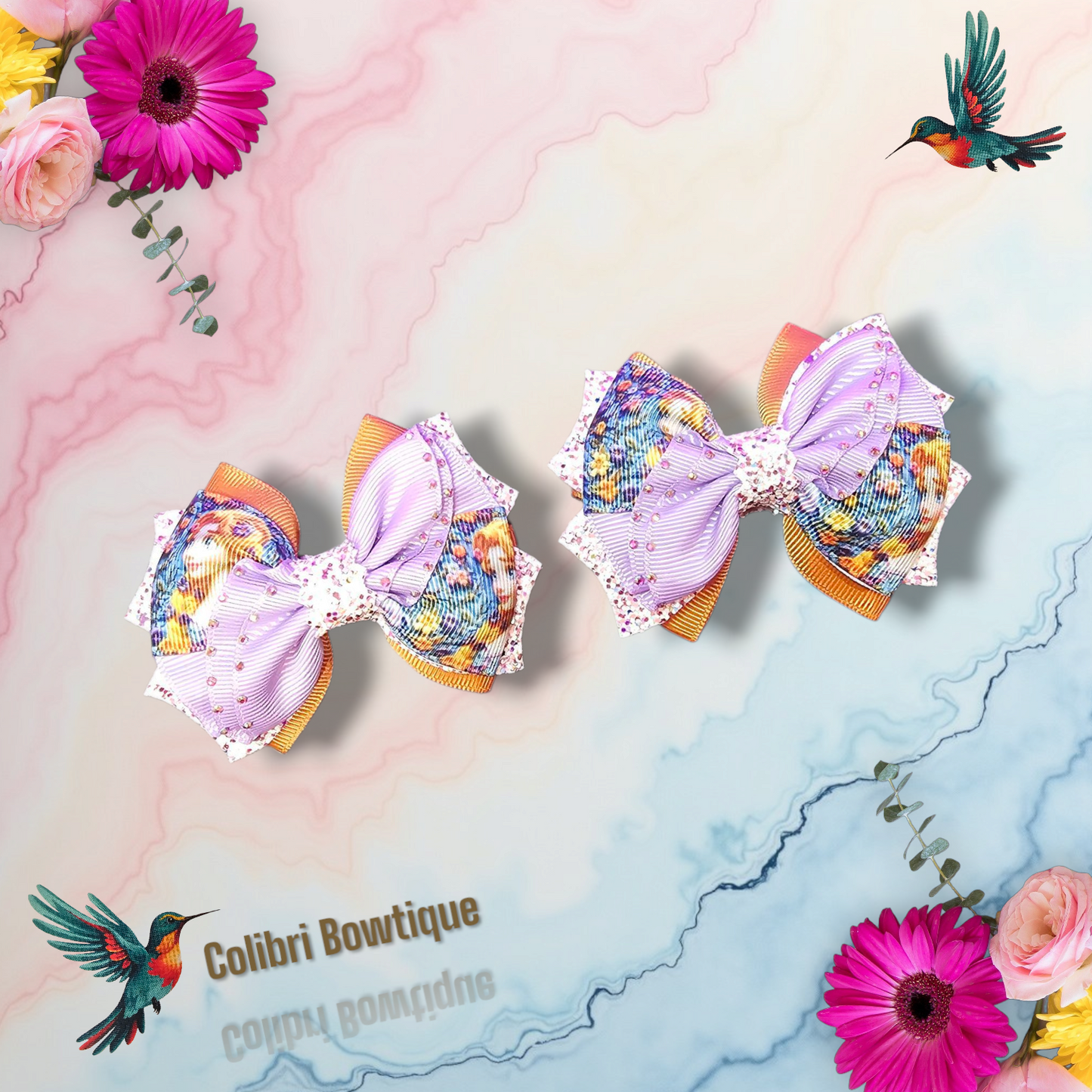 Antique Sleeping Beauty Hair Bow