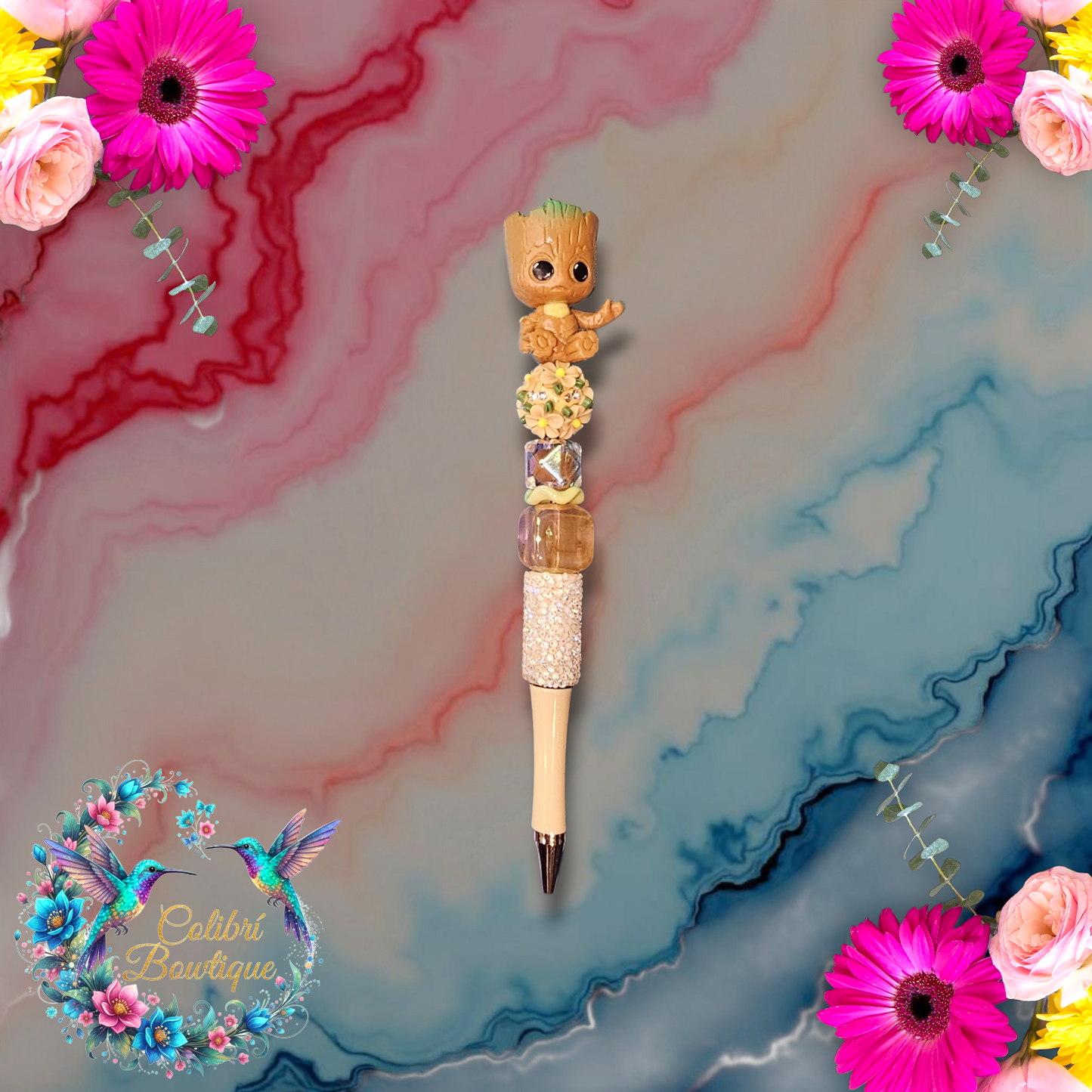 Beautiful Elegant Beaded Pens