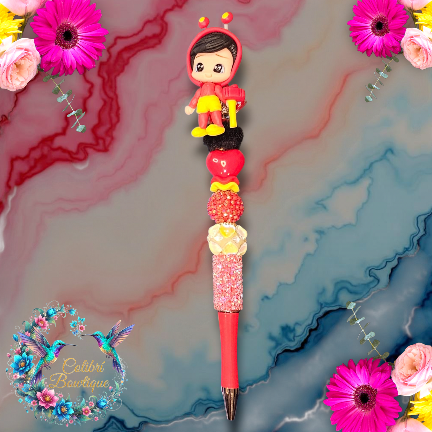 Beautiful Elegant Beaded Pens