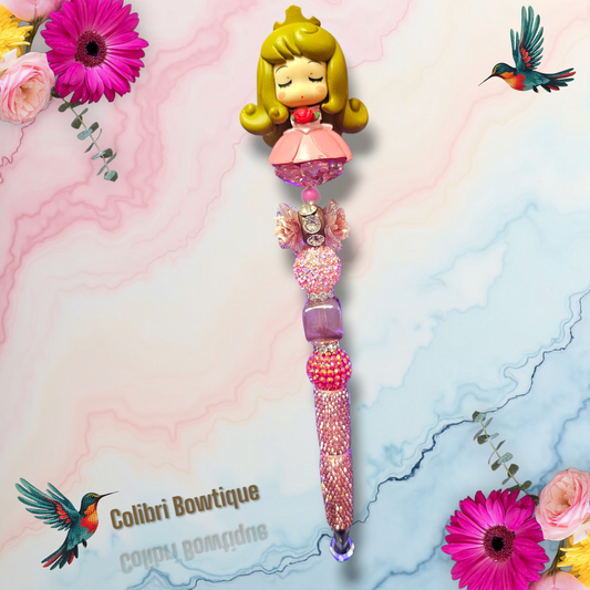 Beautiful Elegant Beaded Pens with Rhinestones