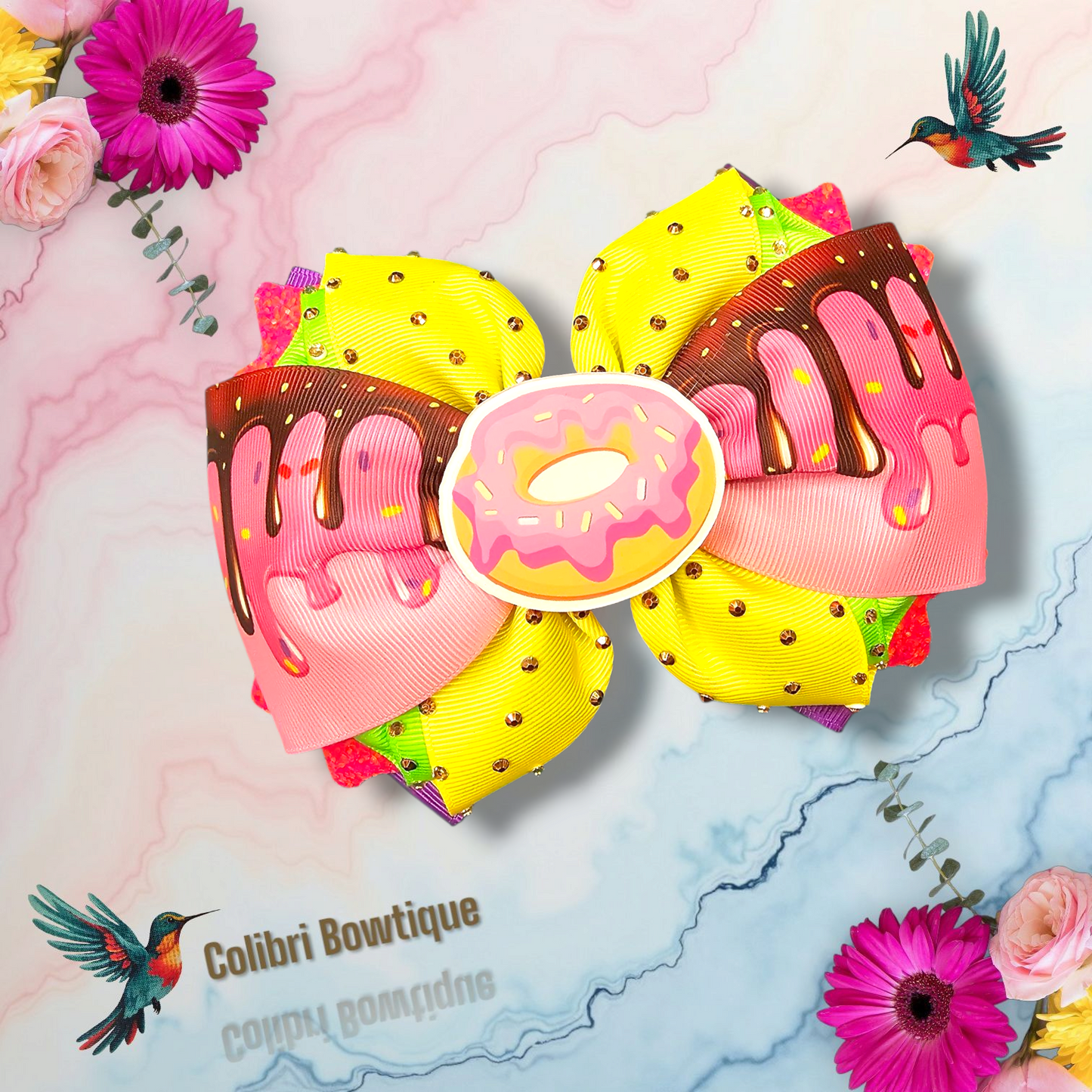 Gutta Bow in Chocolate