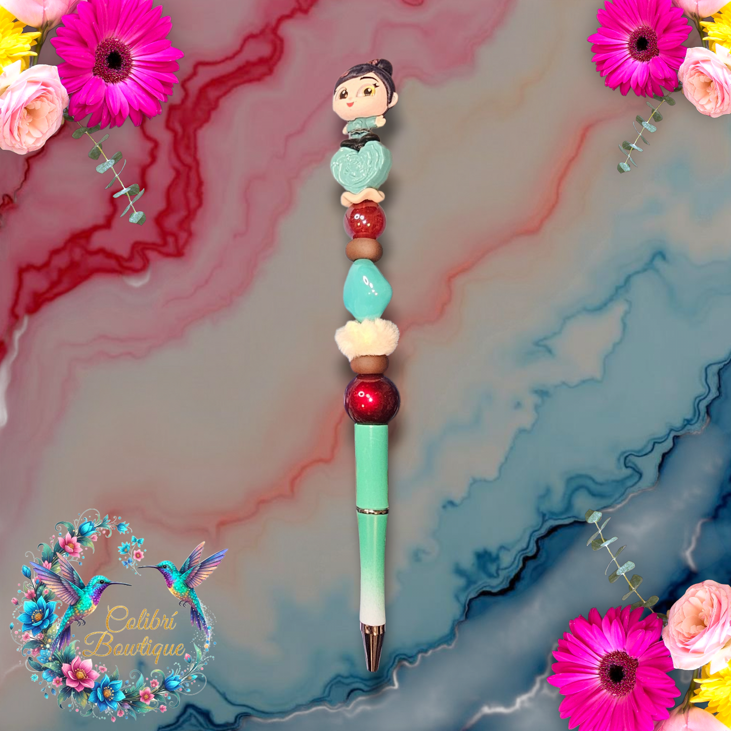 Beautiful Elegant Beaded Pens