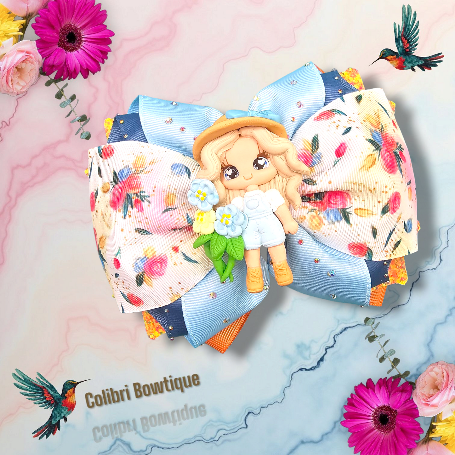 Cute Bow with Layers Inside