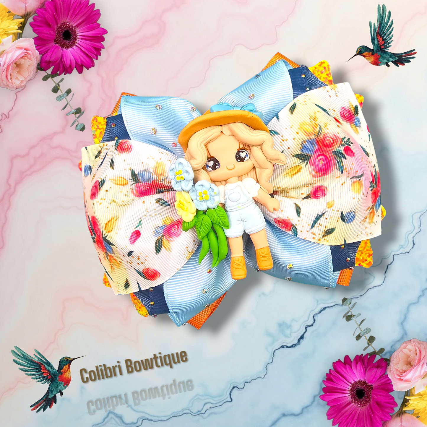 Cute Bow with Layers Inside