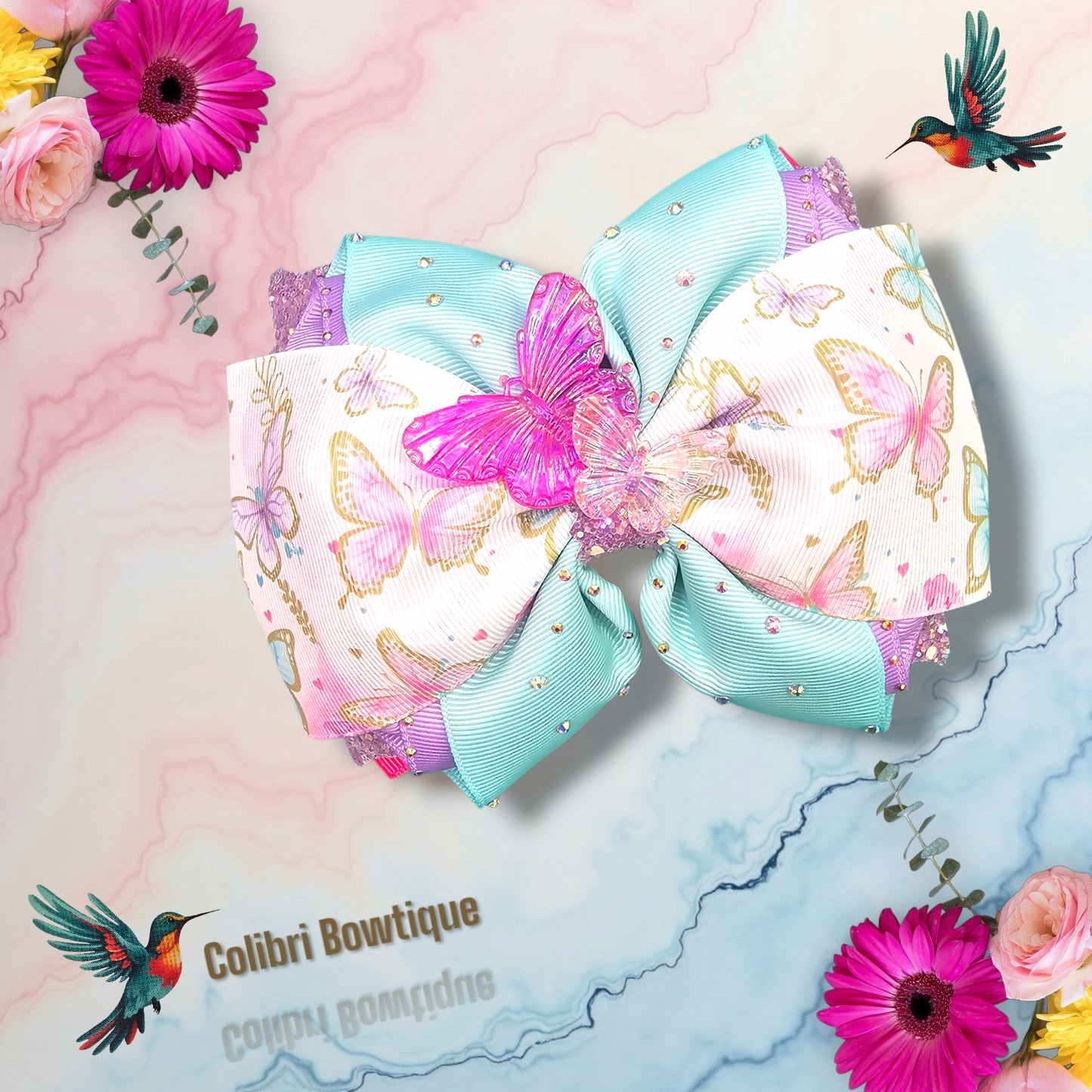 Cute Bow with Layers Inside