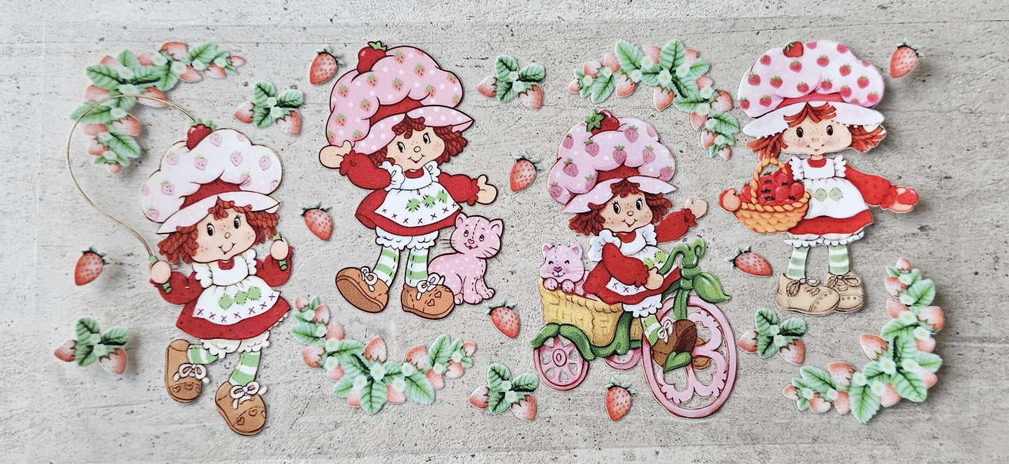 Strawberry Shortcake Wraps