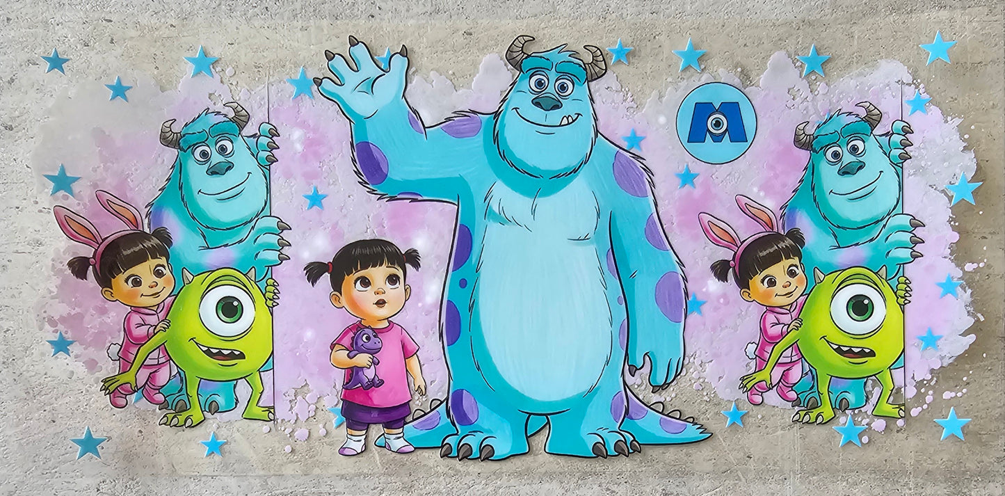 Monster Inc and Cars Wraps