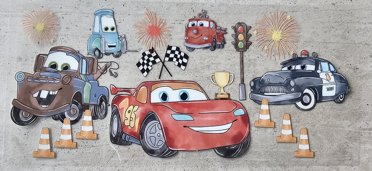 Monster Inc and Cars Wraps