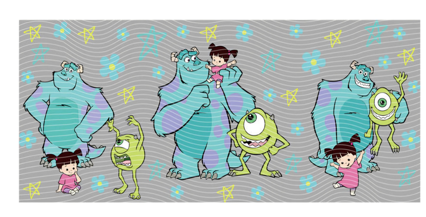 Monster Inc and Cars Wraps
