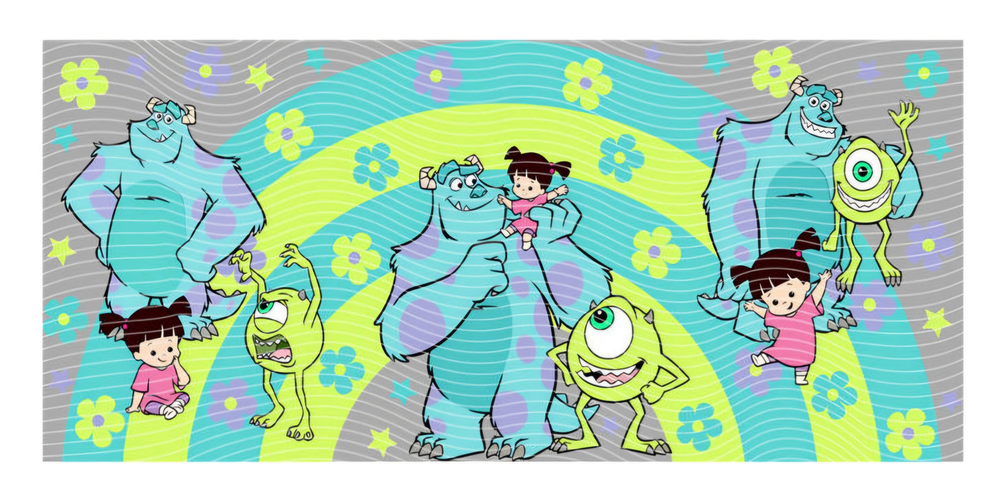 Monster Inc and Cars Wraps