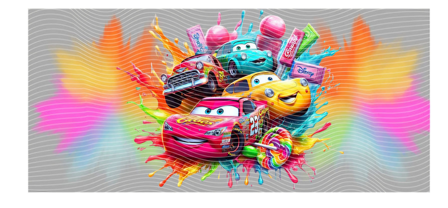 Monster Inc and Cars Wraps