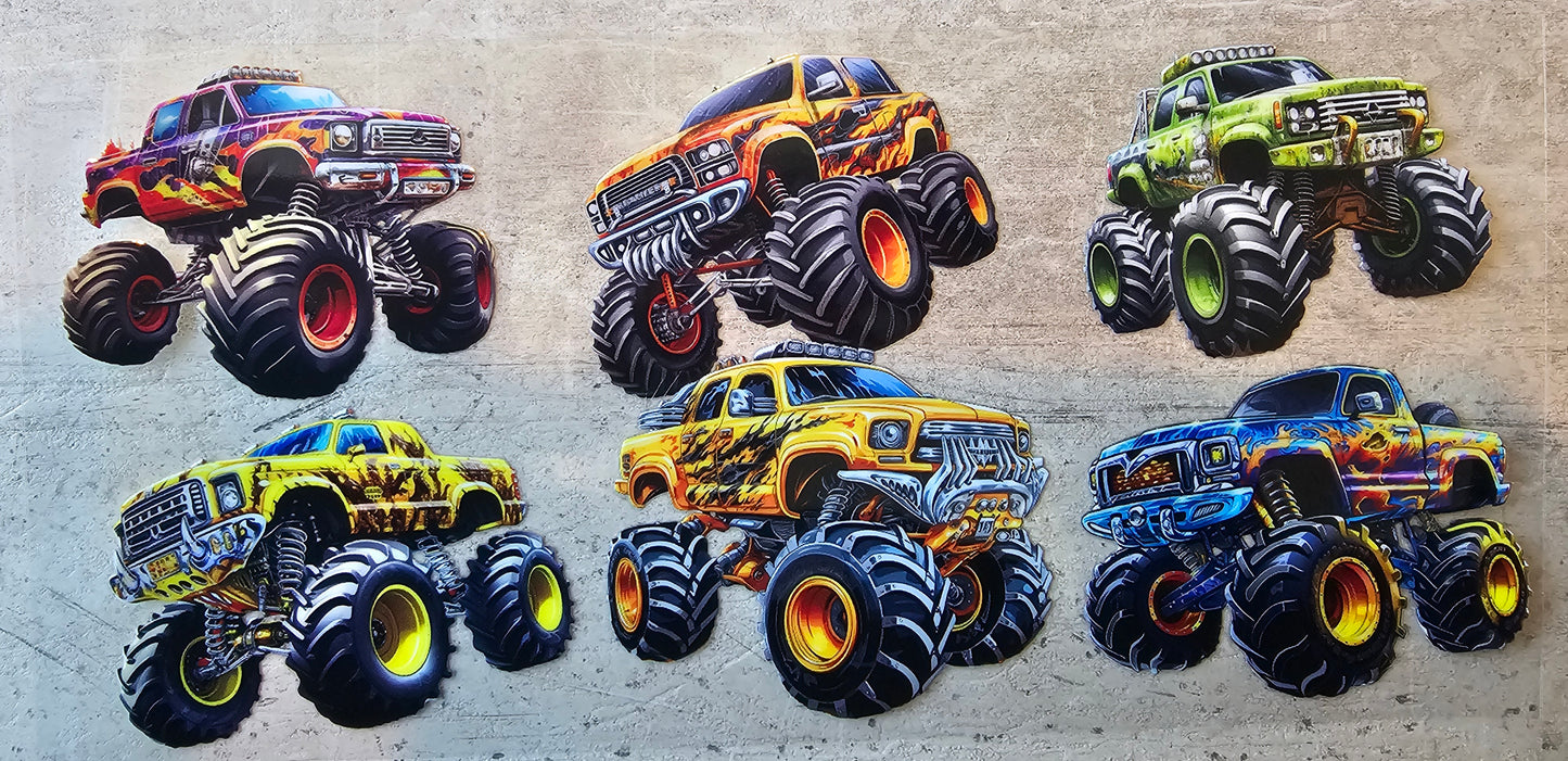 Monster Trucks Wraps