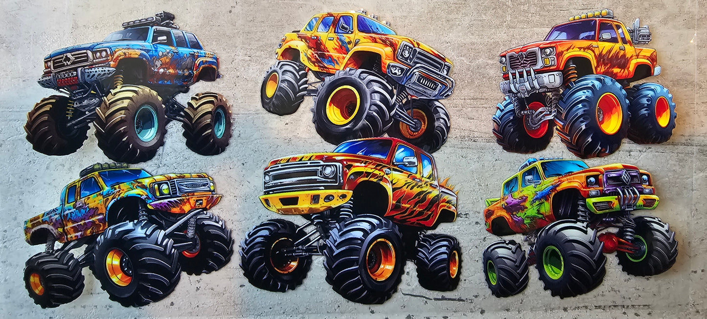 Monster Trucks Wraps