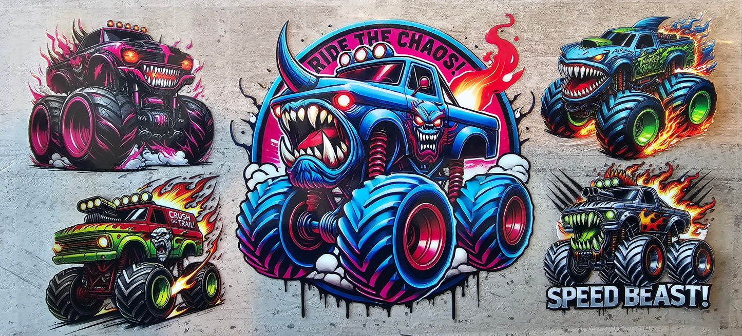 Monster Trucks Wraps