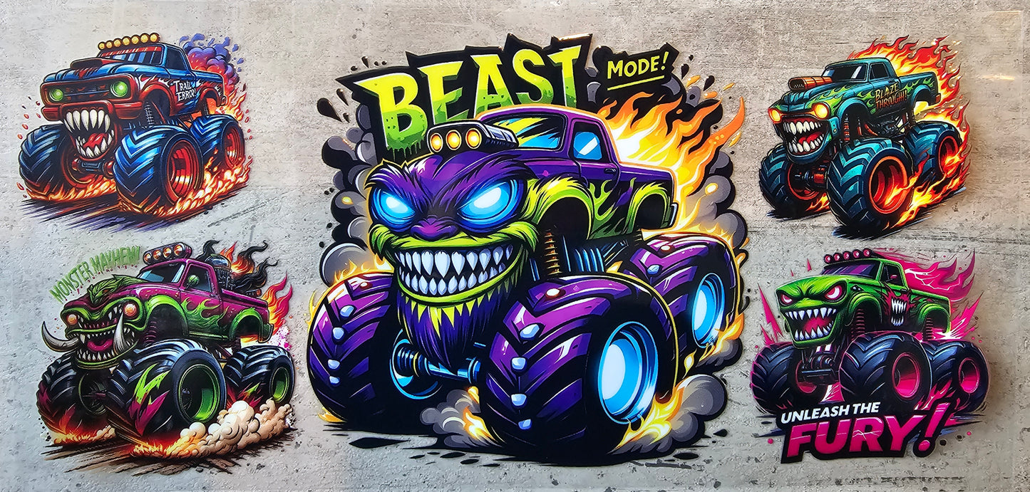 Monster Trucks Wraps
