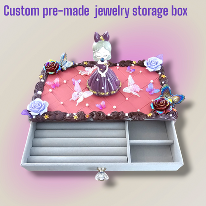 Jewelry Box with Couch Background