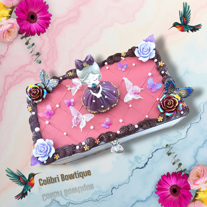 Jewelry Box with Couch Background