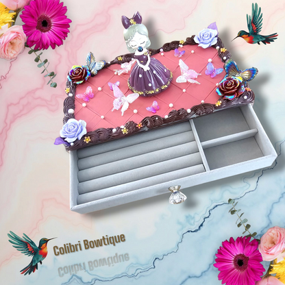 Jewelry Box with Couch Background