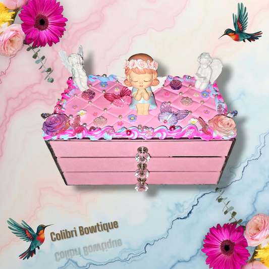 Angel Theme Jewelry Box